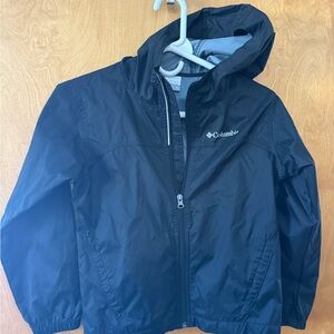 Columbia Kids Black Raincoat